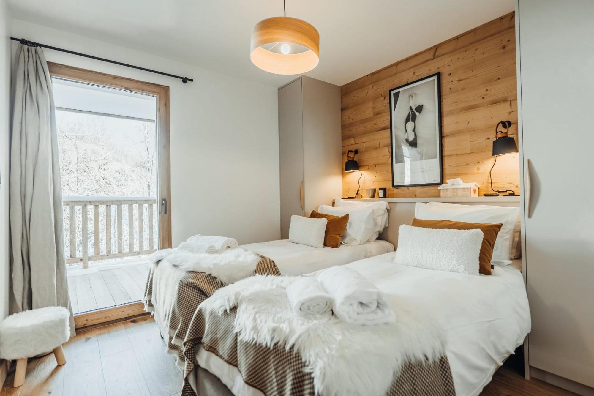 Le Cocon Blanc - Appartement « Cosy & Chic » Megeve Ngoại thất bức ảnh